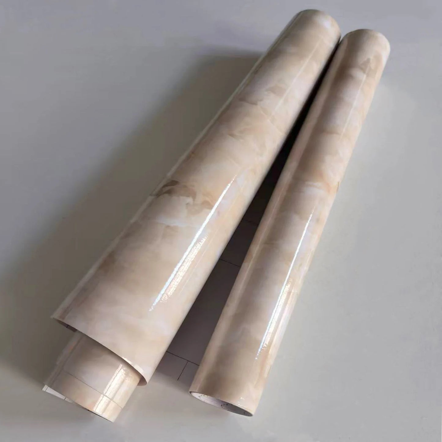 Marble Self-Adhesive Wallpaper – Waterproof Vinyl Contact Paper for Kitchen, Home Decor (40cm/55cm Width)