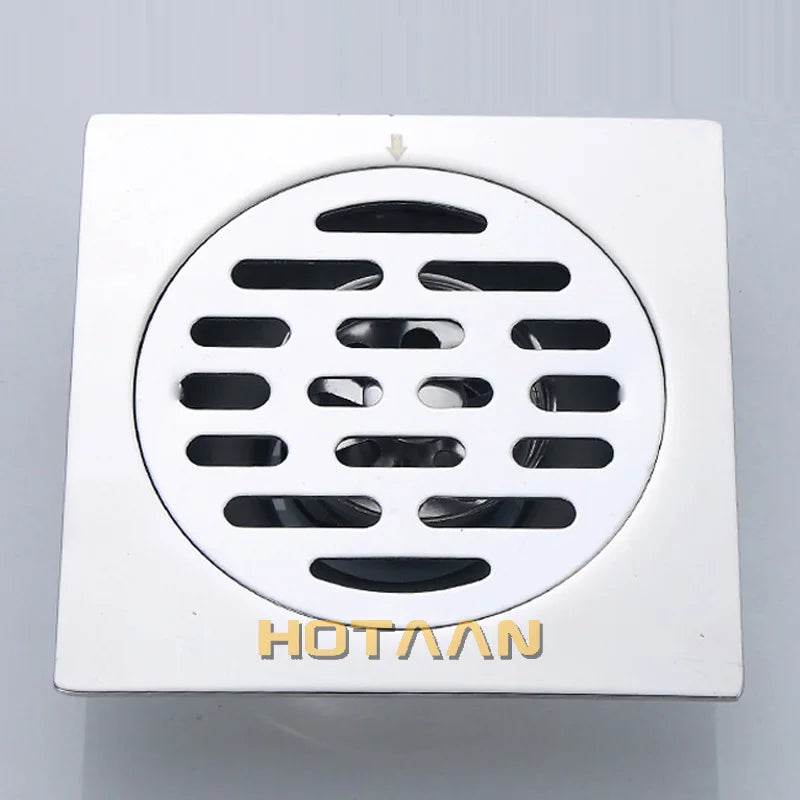 Shower Drain Thick SUS 304# Stainless Steel Floor Drain Ordinary Bathroom Toilet Kitchen Balcony Dedicated To prevent odor
