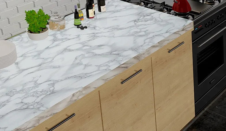 Black wood grain thickening wallpaper boeing film furniture kitchen cabinet pvc self-adhesive stickers kitchen vinyl wallpaper