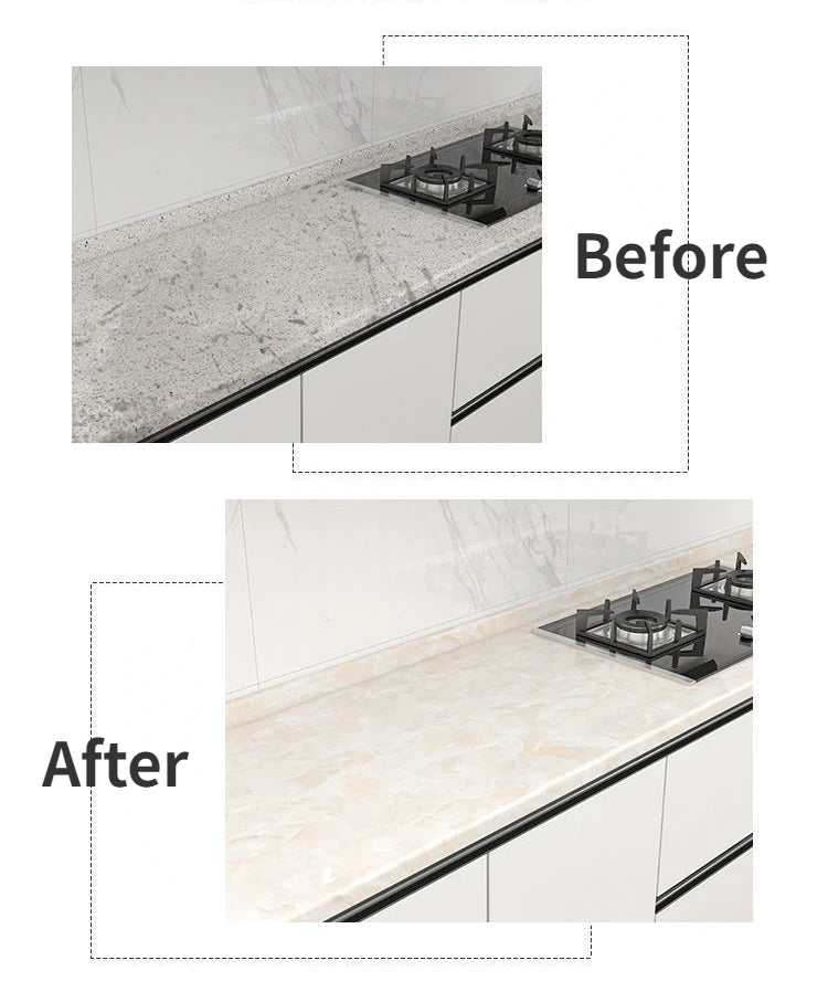 Wall Adhesive Wallpaper Width 80cm Waterproof Oil Proof Foil Marble Decor Sticker Kitchen Bathroom Renovation Decorative Paper