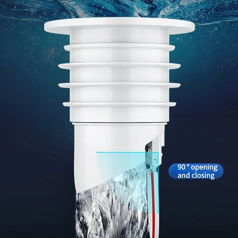 Silicone Sewer Pipe Sealing Ring Anti Odor Sewer Pipe Sealing Ring Water Plug Floor Drain Sewer Seal Stopper Bathroom Accessorie