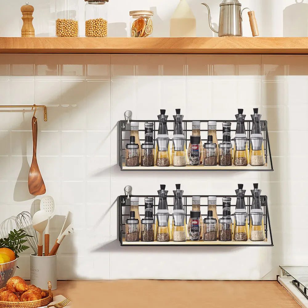 Wall Mounted Shelves Without Drilling Wood Hanging Shelf For Living Room Bedroom Storage Basket Wall Decoration Rack Organizers